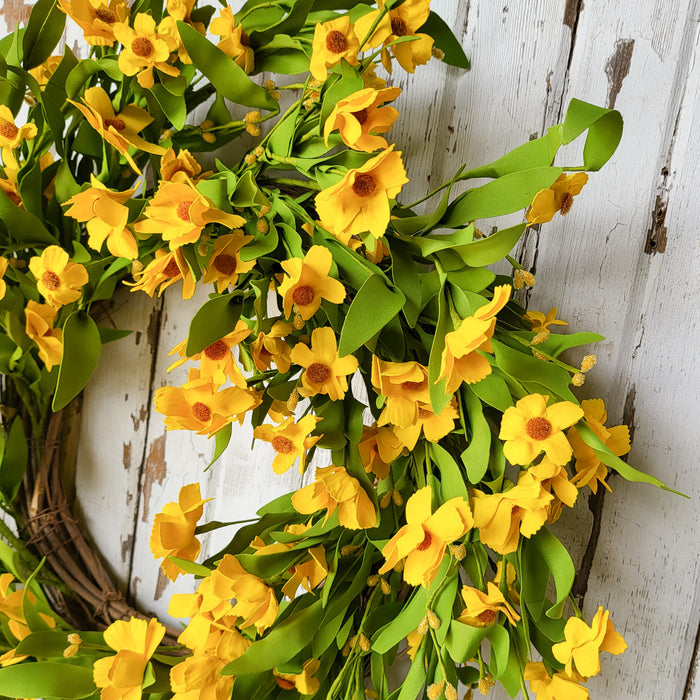 Black-Eyed Susan Wreath - 24 Inch