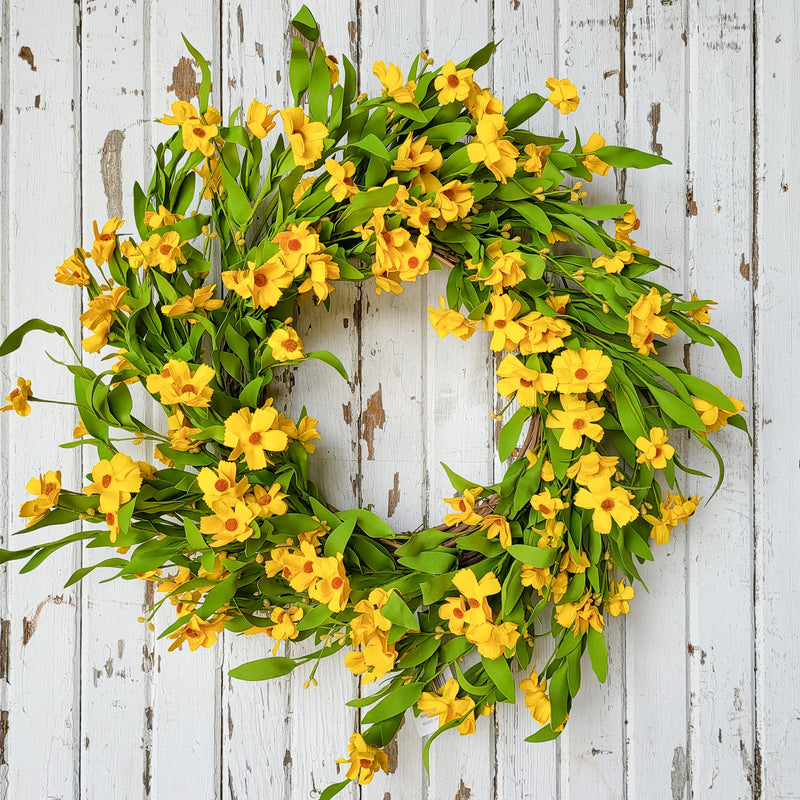 Black-Eyed Susan Wreath - 24 Inch