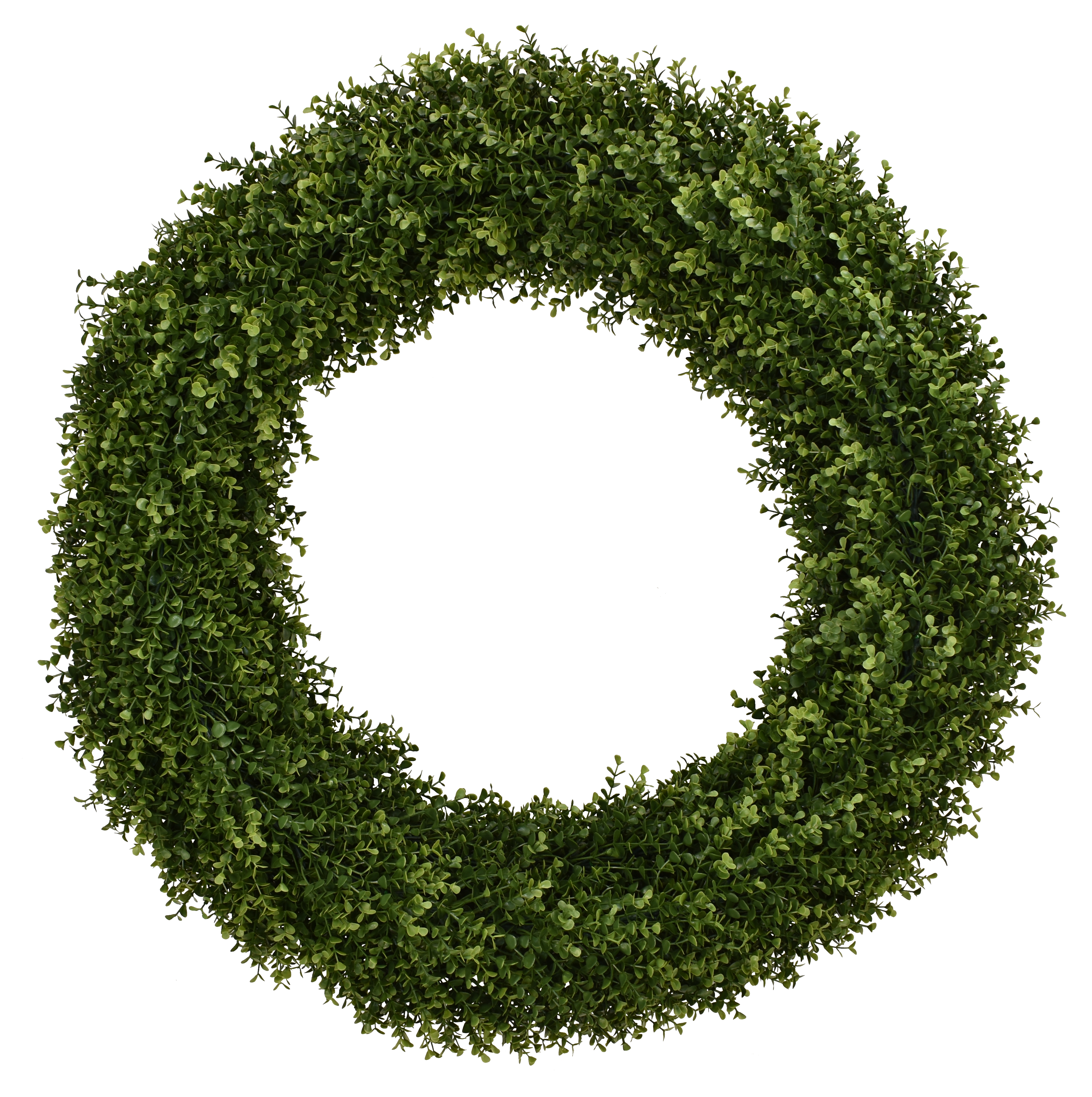 Faux Boxwood Wreath - 32 Inch