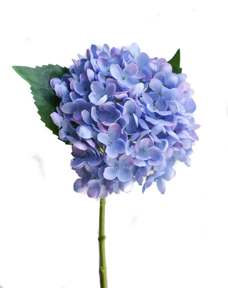Faux Hydrangea Pick - PP/Blue - Set of 6