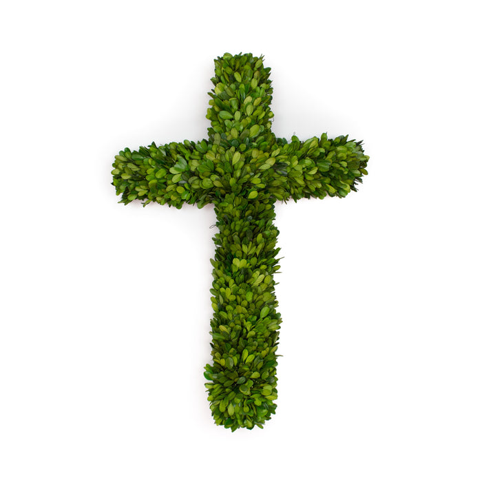 Preserved Boxwood Cross