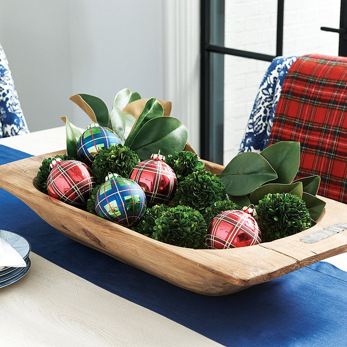 Preserved Boxwood Ball - 4 Inch - Set of 3