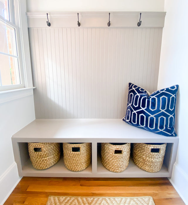 Seagrass Round Basket With Handles