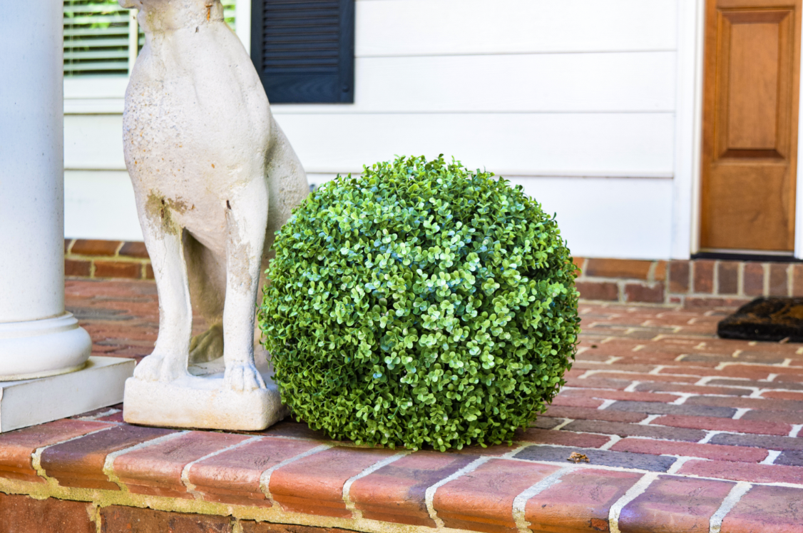 Faux Boxwood Ball - 21.5" - Set of 2 - HOME DECORATIVE ACCENTS - 1