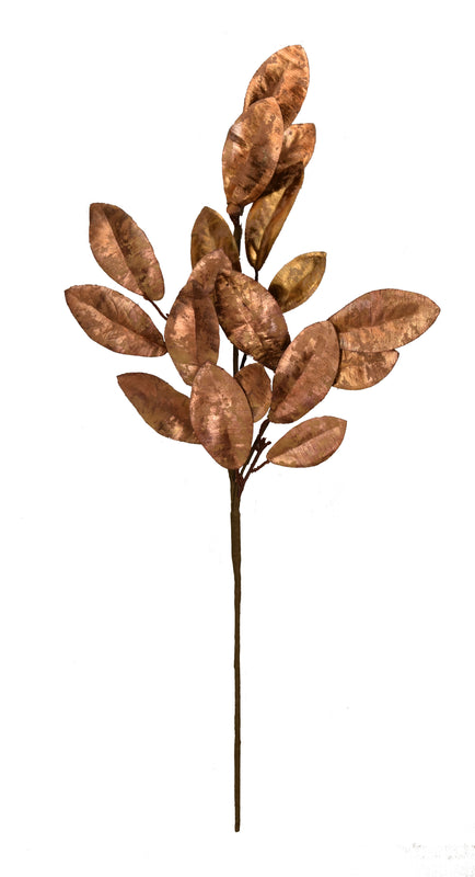 Gilded Magnolia Spray Rose Gold 24" - 12 pieces