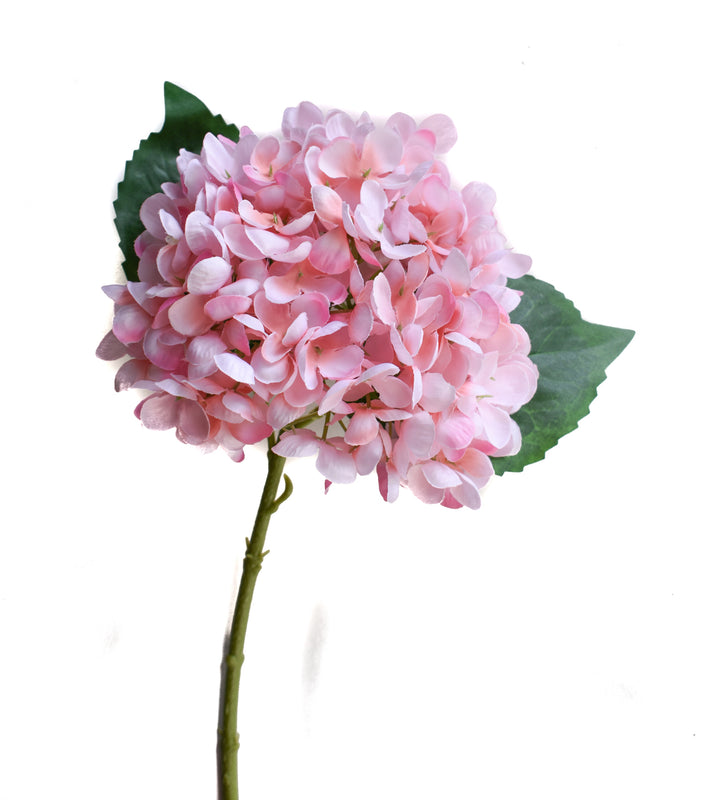 Faux Hydrangea Pick - LT Pink - Set of 6