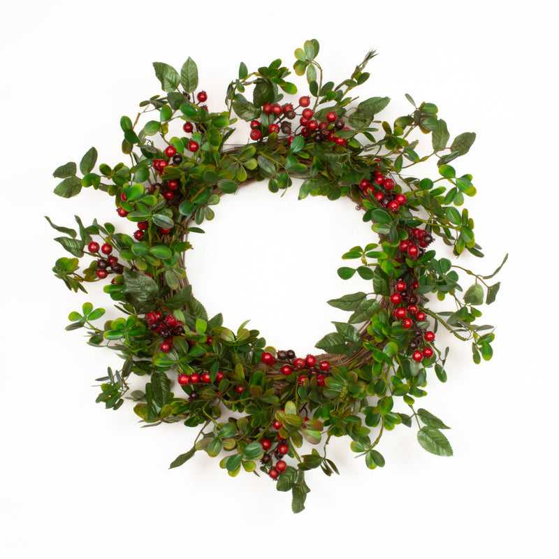 Red Berry Holly Wreath