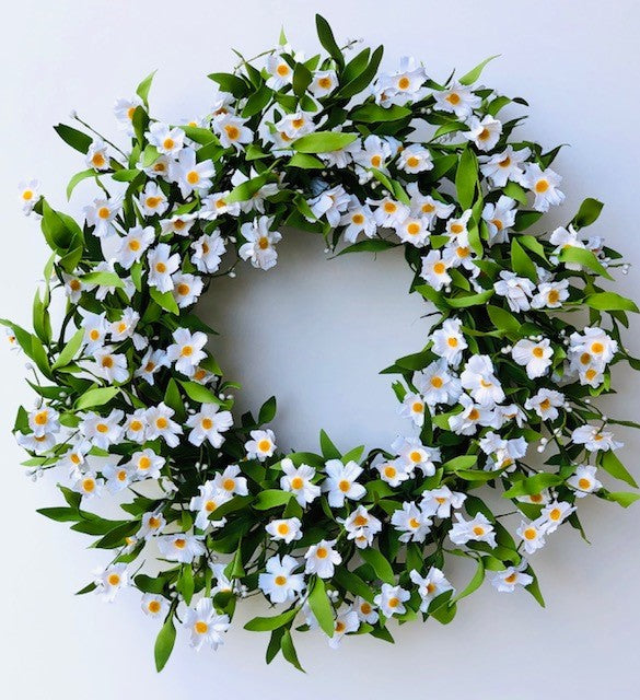 White Daisy Wreath 5198Q0801