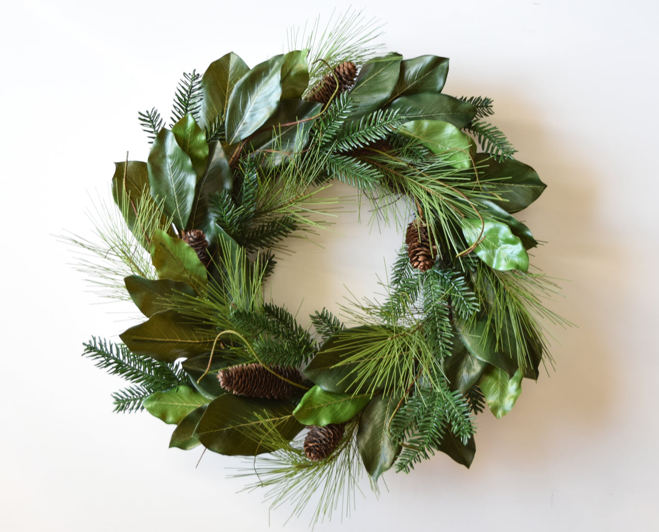 Merry Magnolia Wreath - 26"